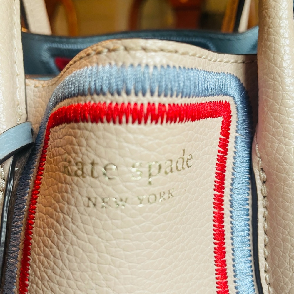 Kate Spade Eva Embroidered Small Satchel - Picture 2 of 6